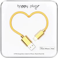 Cabo Lightning Happy Plugs 2m - Dourado