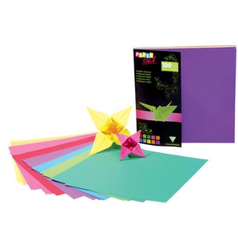 dominio Una oración anchura Folhas de Papel Origami Coloridas Grandes - PAPEL DECORATIVO E ORIGAMI -  Compra Livros na Fnac.pt