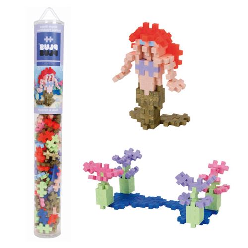 Plus-Plus Sereia Tubo - 100 peças
