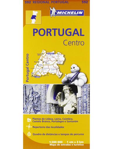 Mapa Regional Portugal Centro by Various