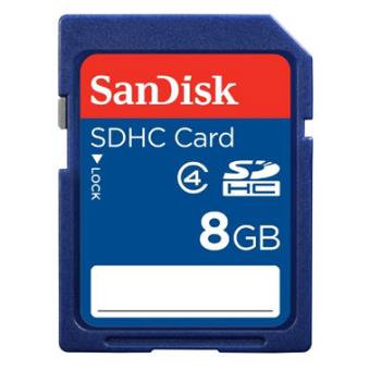 Sandisk SDHC 8GB Classe 2 - 1