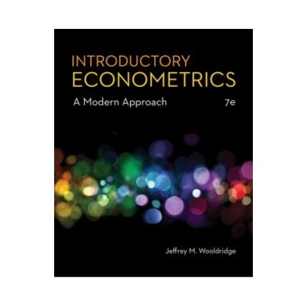 Introductory Econometrics: A Modern Approch