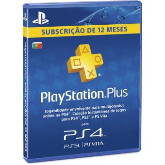 PlayStation Plus - Subscrição 12 Meses