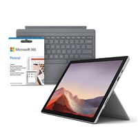 Pack Fnac Computador Portátil Microsoft Surface Pro 7 - Platina - Core i5 | 128GB | 8GB + Capa Teclado Microsoft - Platina + Microsoft 365 Pessoal 1 Ano