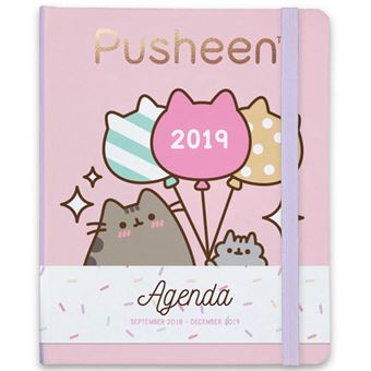 Agenda Semanal Escolar 16 Meses 2018-2019 Pusheen, the Cat A5