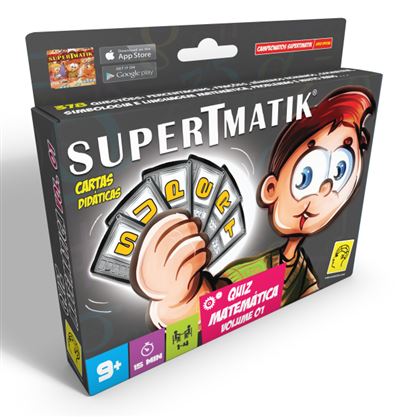 Livro superTmatik Quiz Matemática (Português)