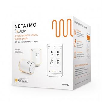 Válvula de Radiador Netatmo Smart Start Pack Ambiente e
