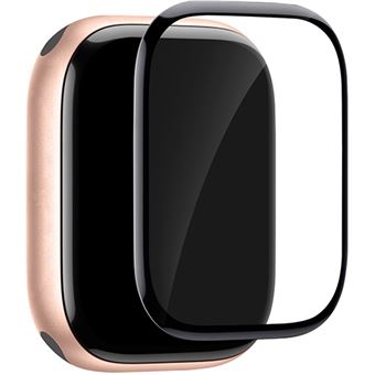 Película de Vidro Temperado Puro para Apple Watch 10 / 11 - Moldura Preta - 1