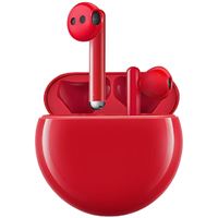 Auriculares Bluetooth True Wireless Huawei FreeBuds 3 com Cancelamento de Ruído Ativo - Vermelho