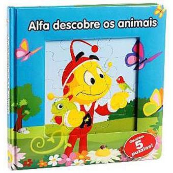 Alfa Descobre os Animais - Livro Puzzle