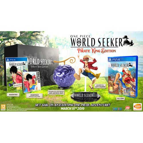 One Piece: World Seeker - The Pirate King Edition - Collector's Edition -  PS4 - Compra jogos online na