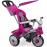 FEBER Baby Trike Easy Evoluton Pink Raparigas Cidade Preto, Cinzento, Rosa bicicleta_0