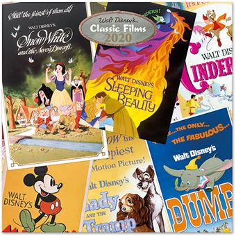 Calendário 2020 Disney - Classic Films