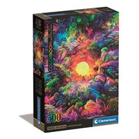 Clementoni Puzzle Collection - The Butterfly Collector 500 Stücke, Compact Box - Puzzle für Erwachsene 14-99 Jahre, Geschenk für Mann und Frau, Made in Italy, 35581