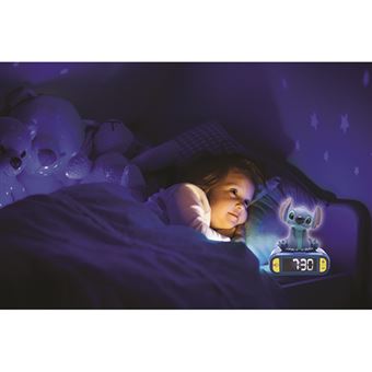 Despertador com Luz Noturna e Sons Disney Stitch - Lexibook - Brinquedo  Multimédia - Compra na