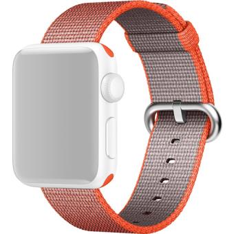 Bracelete Nylon Apple para Apple Watch 38mm - Laranja Sideral | Antracite