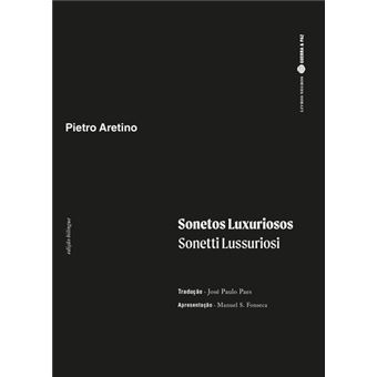 Sonetos Luxuriosos Brochado Aretino Pietro Pietro Aretino Compra Livros Na Fnac Pt