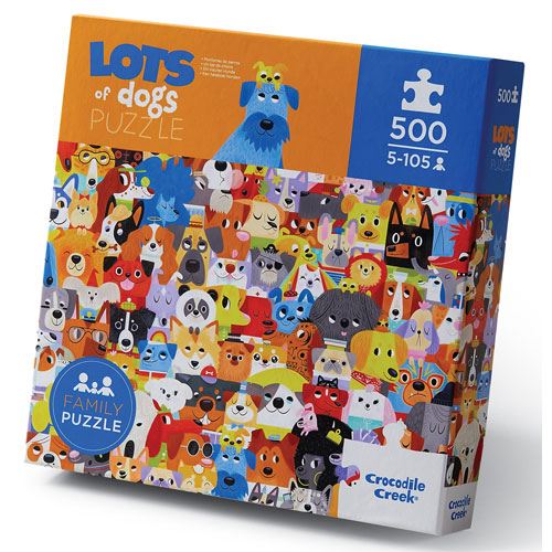 Puzzle Cães - 500 Peças - Crocodile Creek