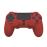 Pack Capa Silicone + Grips Vermelhos PS4_1
