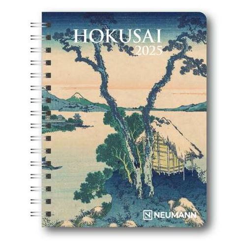 Agenda Semanal 12 Meses 2025 Espiral Neumann A5 Hokusai