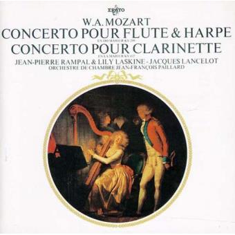 Mozart: Concerto pour Flute & Harpe; Concerto pour Clarinette