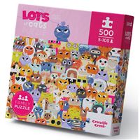 Puzzle Gatos - 500 Peças - Crocodile Creek