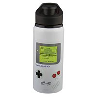 Garrafa de Água Metálica Gameboy