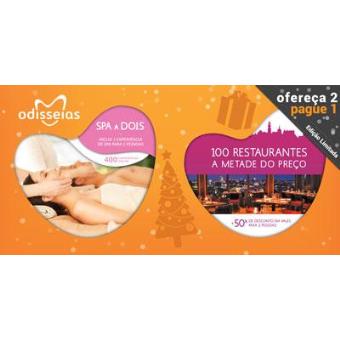Cabaz 1 - Spa a Dois + 100 Restaurantes a Metade do Preço