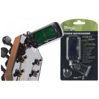 Afinador/ Metrónomo Clip Stagg CTUM-C7