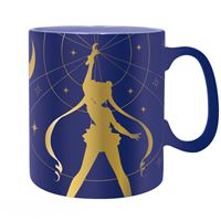 ABYSTYLE Sailor Moon 3D Schlüsselanhänger 'Mond' | Metall-Keychain | Offizielles Fan-Merchandise