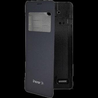 Huawei Capa Flip Smart para Huawei G750 (Preto)