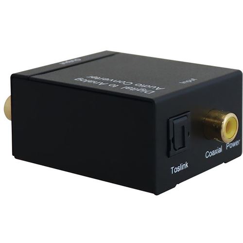 Conversor Áudio Analógioco para Digital DAC Accsup - Preto