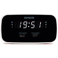 Rádio Relógio Aiwa CRU-19 - Vermelho