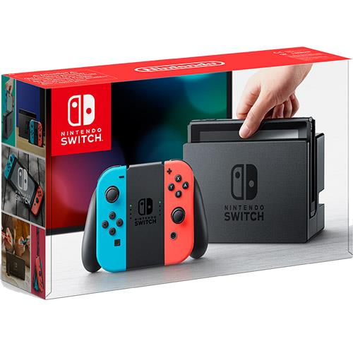 Consola Nintendo Switch 32 GB inclui Conjunto Comandos Joy-Con Azul Néon &  Vermelho Néon (Esquerdo+Direito) - Consola - Compra na