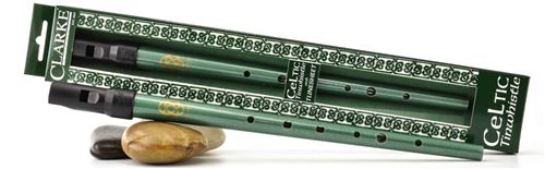 Flauta Tinwhistle Verde D Celta Clarke