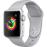 Apple Watch Series 3 38mm - Prateado | Bracelete Desportiva - Cor Nevoeiro_0