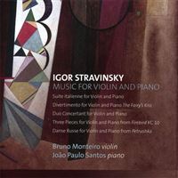 Stravinsky: Works for Violin and Piano - CD