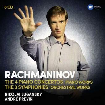 Rachmaninov: The Four Piano Concertos, Piano Works, Three Symphonies and Orchestral Works (8CD)