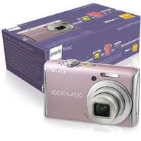 Nikon Coolpix S620 Rosa Pack Fnac - Câmara Digital Compacta