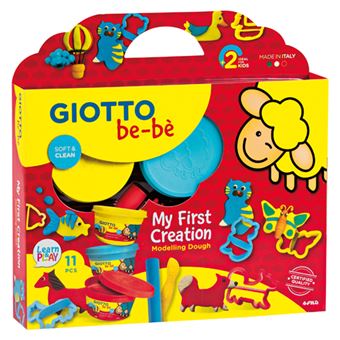 Pasta de Modelar Giotto Be-Bé 220 gr 463003 Laranja