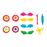 Plasticina com Aromas: Kit Dinossauros – 4 Potes e Acessórios - Tutti Frutti_1