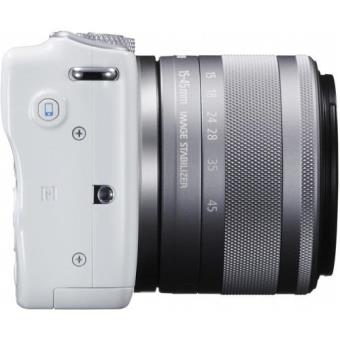 Máquina Fotográfica Mirrorless Canon EOS M10 - Branco + EF-M 15