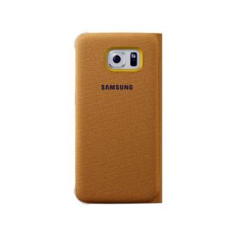 Samsung Capa Flip Wallet para Galaxy S6 Edge (Tecido Amarelo) - Bolsa  Telemóvel - Compra na Fnac.pt