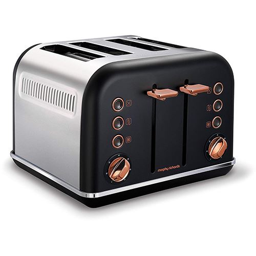 Torradeira Morphy Richards Accents 242104 - Black Rose Gold