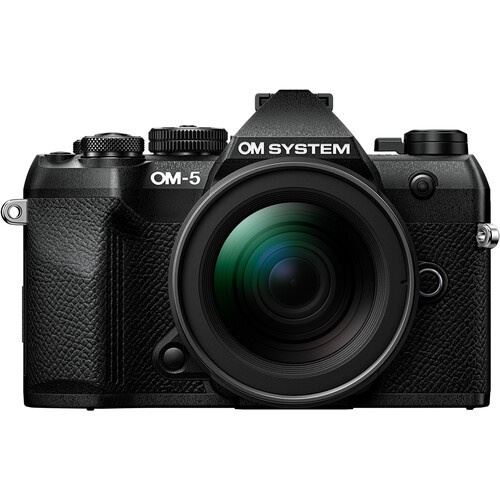 Máquina Fotográfica Mirrorless Olympus OM System OM-5 Mark II + 12-45mm F4 - Preto