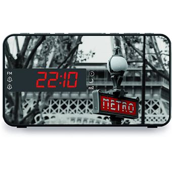 Rádio Despertador Bigben RR15 - Metro