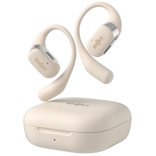 Auriculares Bluetooth True Shokz OpenFit - Bege