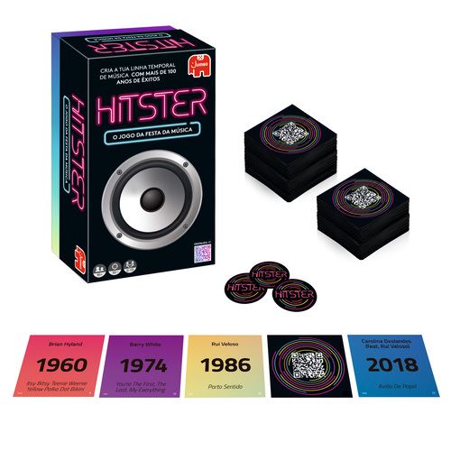 Jogo festa da Musica - Hitster PT (versão em português) - Diset