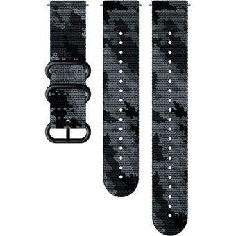 Bracelete Têxtil Suunto Explore 2 M+L - 24mm - Concrete Black