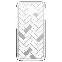 Capa Samsung Flip para Galaxy J6+ - Padrão | Cinzento